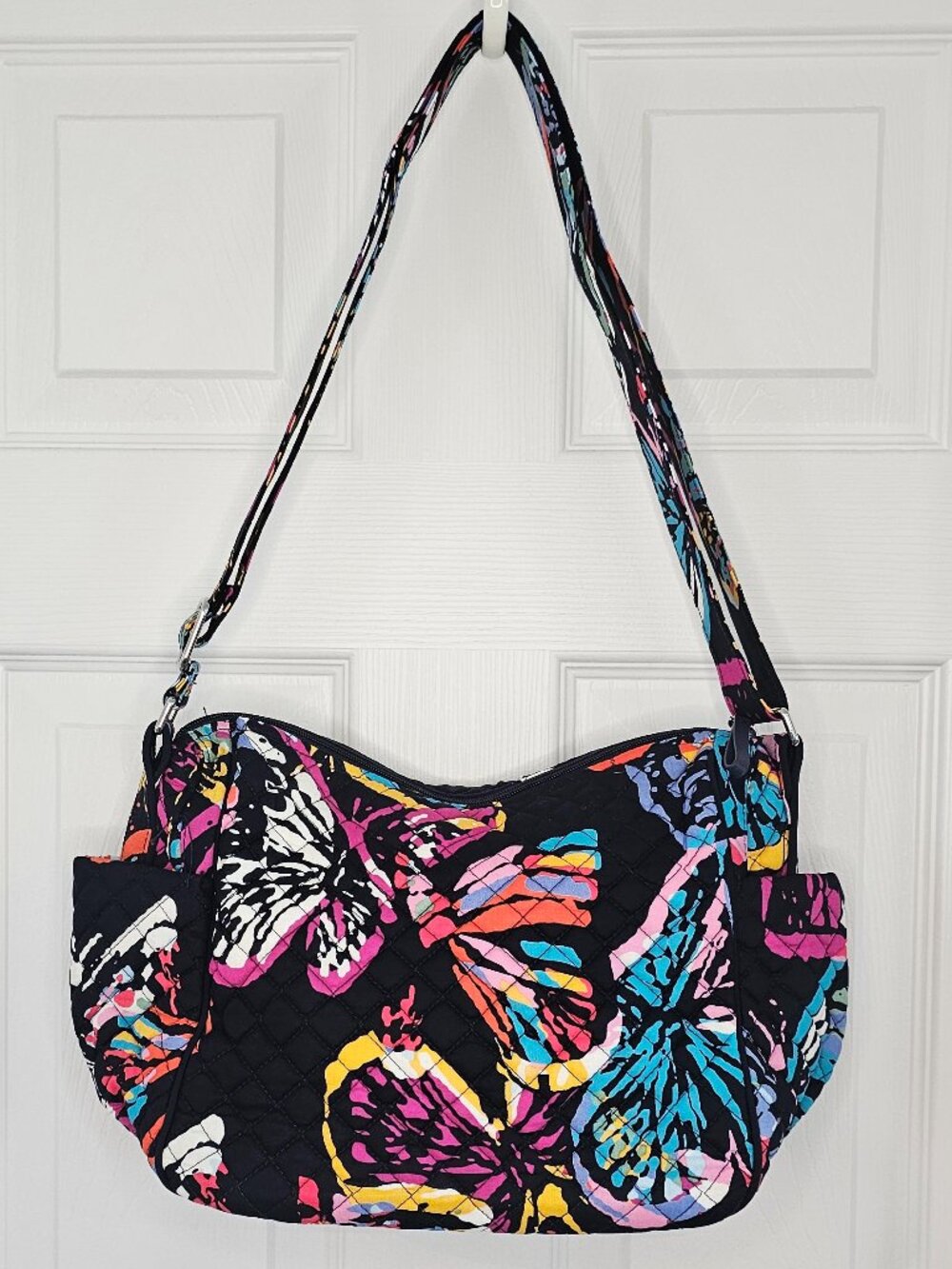NWT Vera Bradley On the Go Crossbody Butterfly Flutter Purse Bag Shoulder